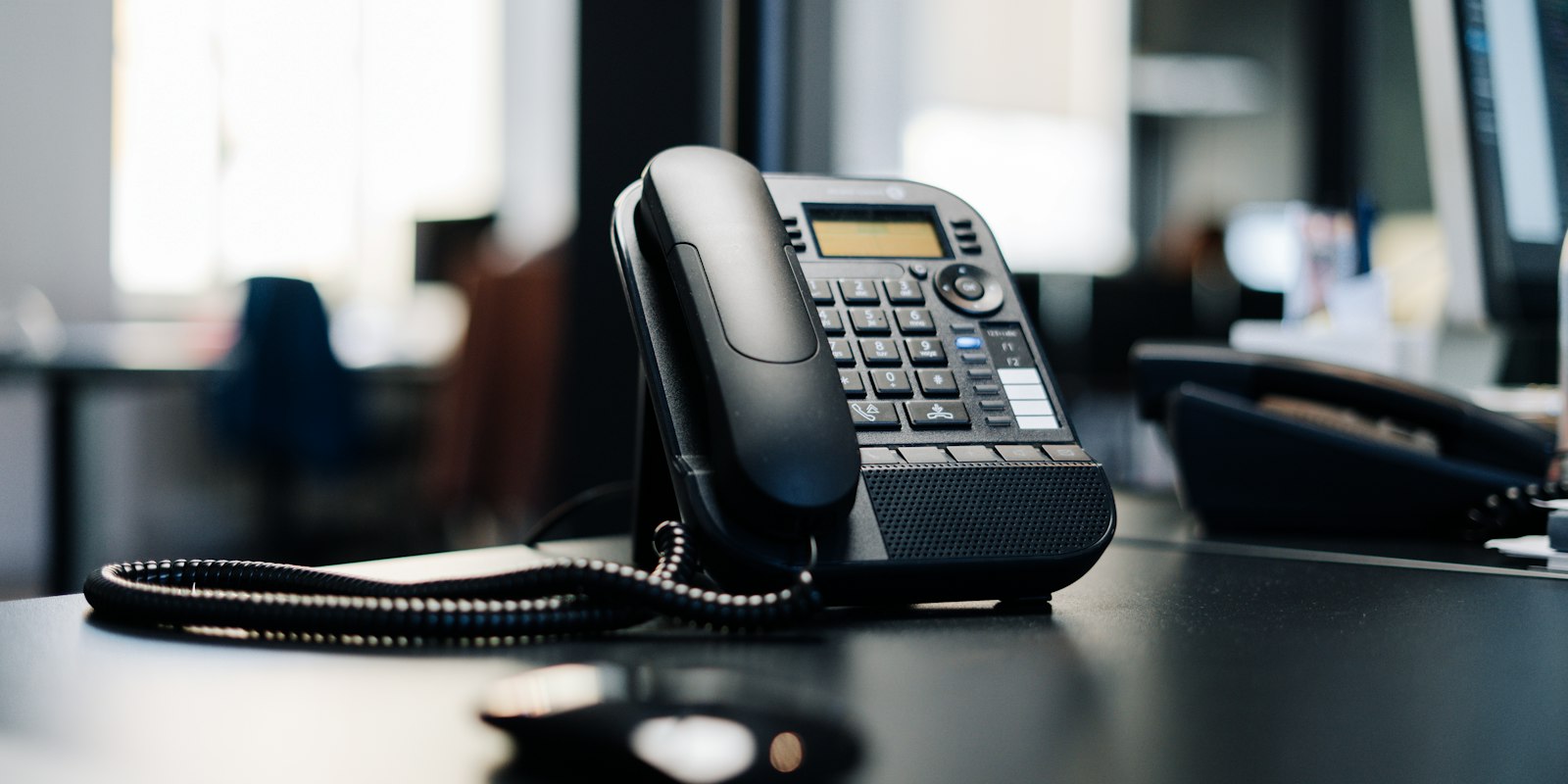 VoIP desk phone